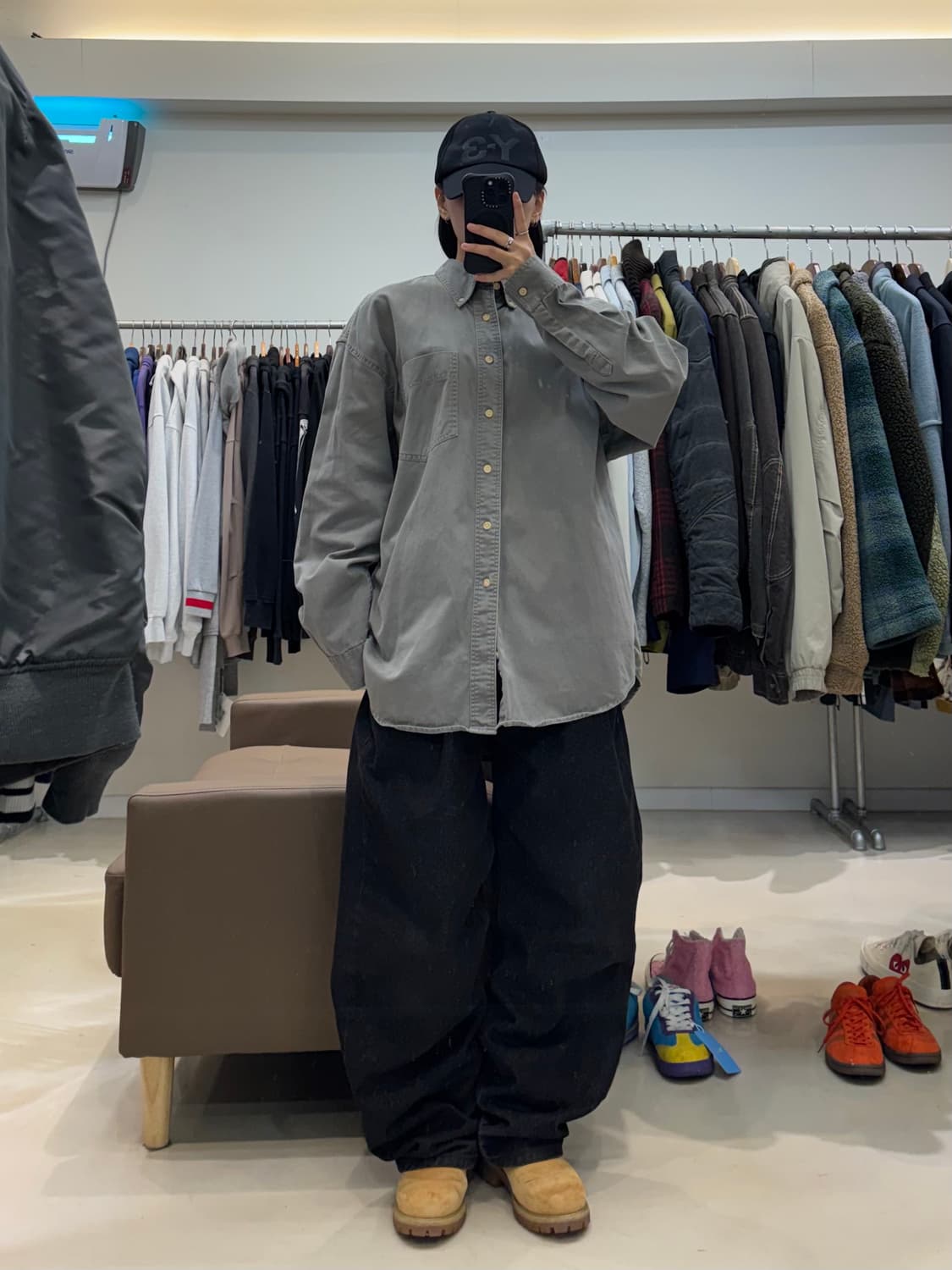 90s 에디바우어 원포켓 셔츠 상품이미지7