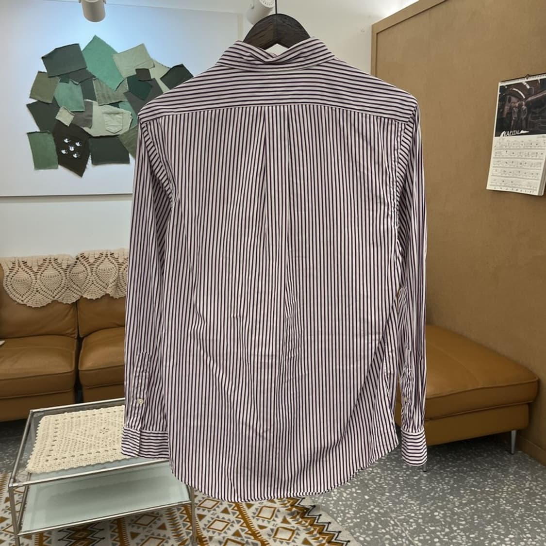 폴로 랄프로렌 빈티지 모던 캐주얼 스트라이프 셔츠 95 C10704 상품이미지4