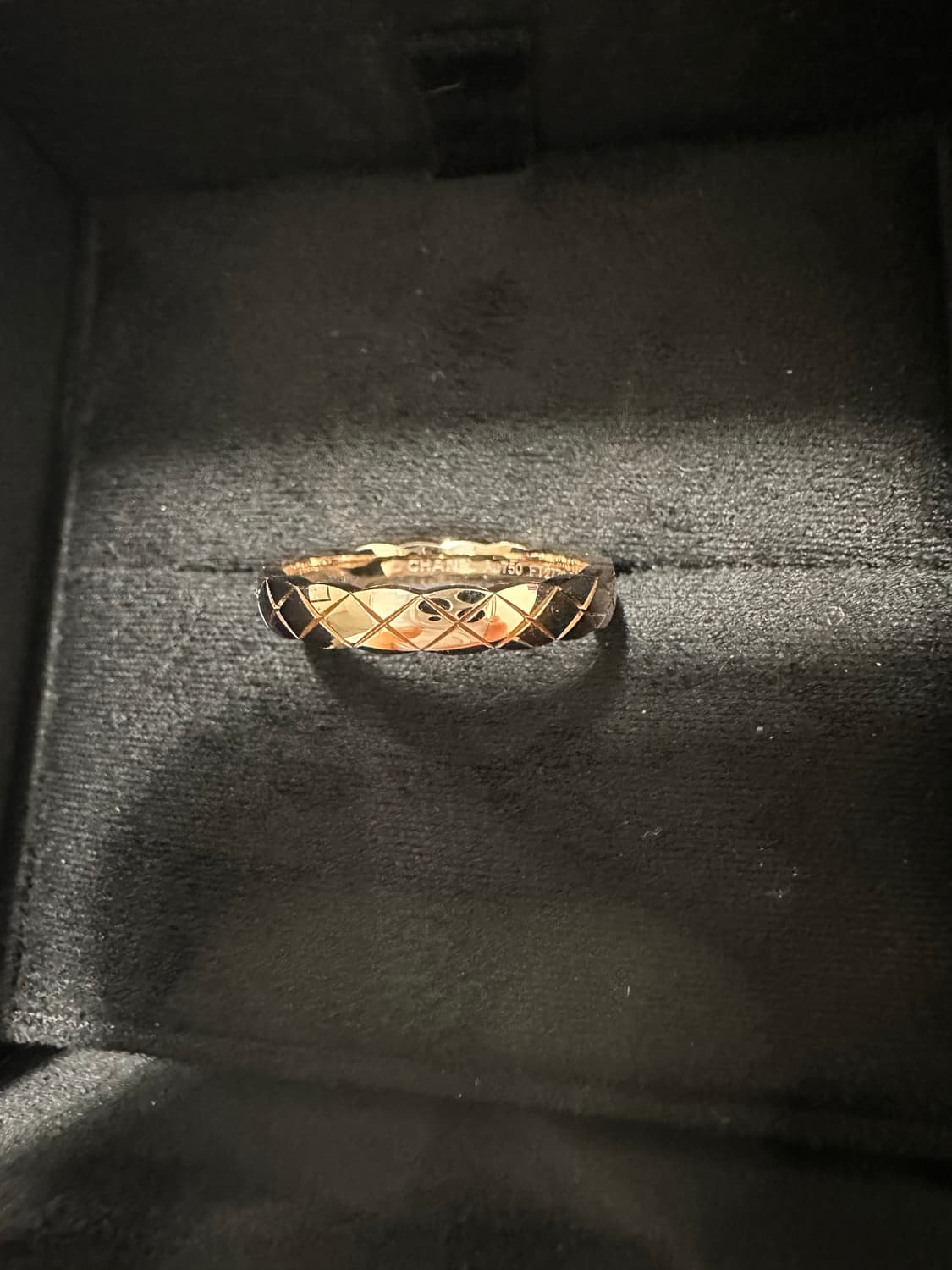 샤넬 코코크러쉬 미니 반지 베이지골드 53호(새상품급) 상품이미지1