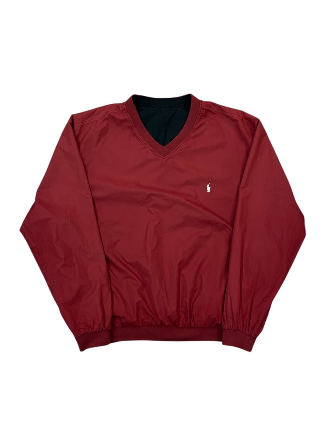 폴로 랄프로렌 USA 브이넥 리버시블 웜업 레드블랙 L  #csz1756 상품이미지3