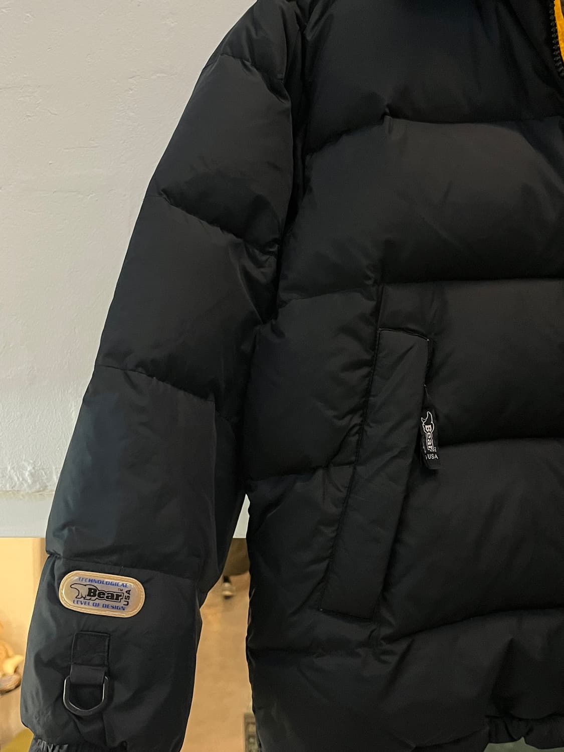 Bear USA 리버서블 오버사이즈 패딩 파카 S 상품이미지4