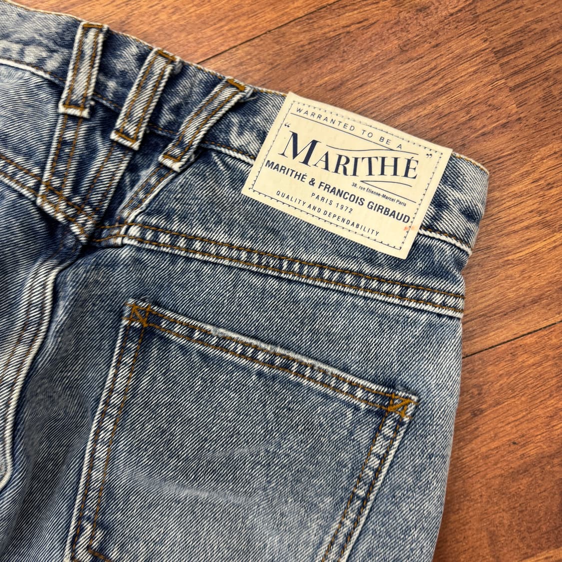 여성용 26 마리떼프랑소와저버 데님 팬츠  상품이미지4