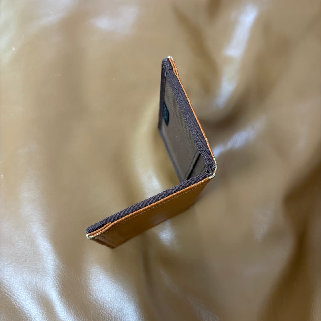 PORTER 포터 덕 카드 케이스 지갑 월렛 카멜 상품이미지5