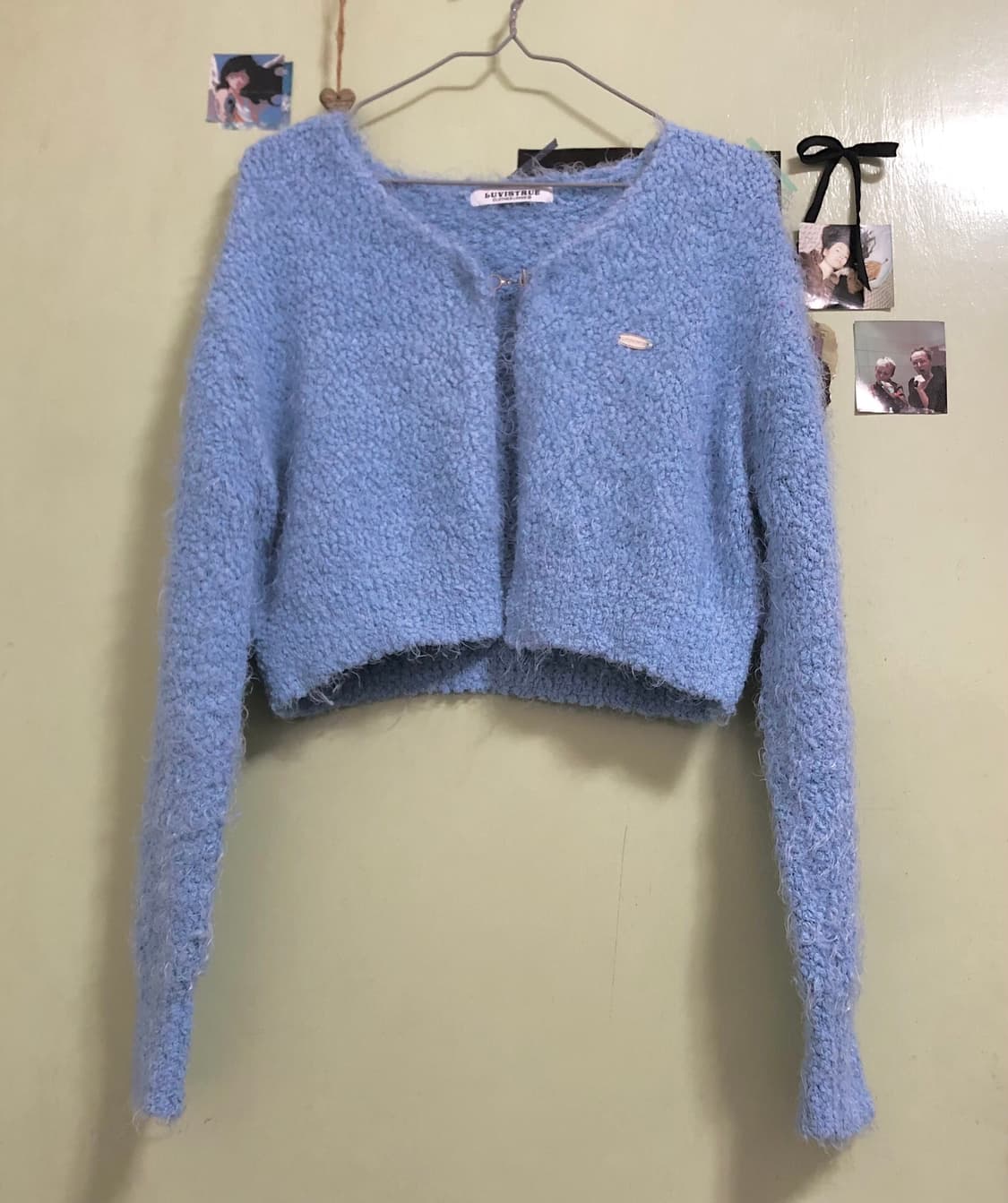 러브이즈트루 가디건 라이트블루 free 상품이미지2