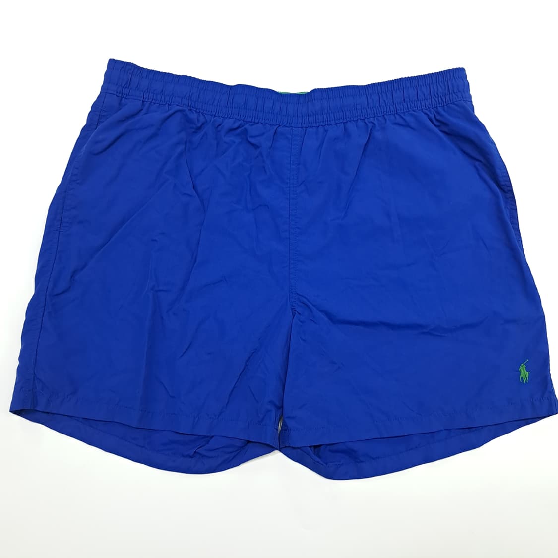 Co532 2XL 폴로 랄프로렌 90s 로얄블루 스윔 팬츠 반바지 상품이미지1