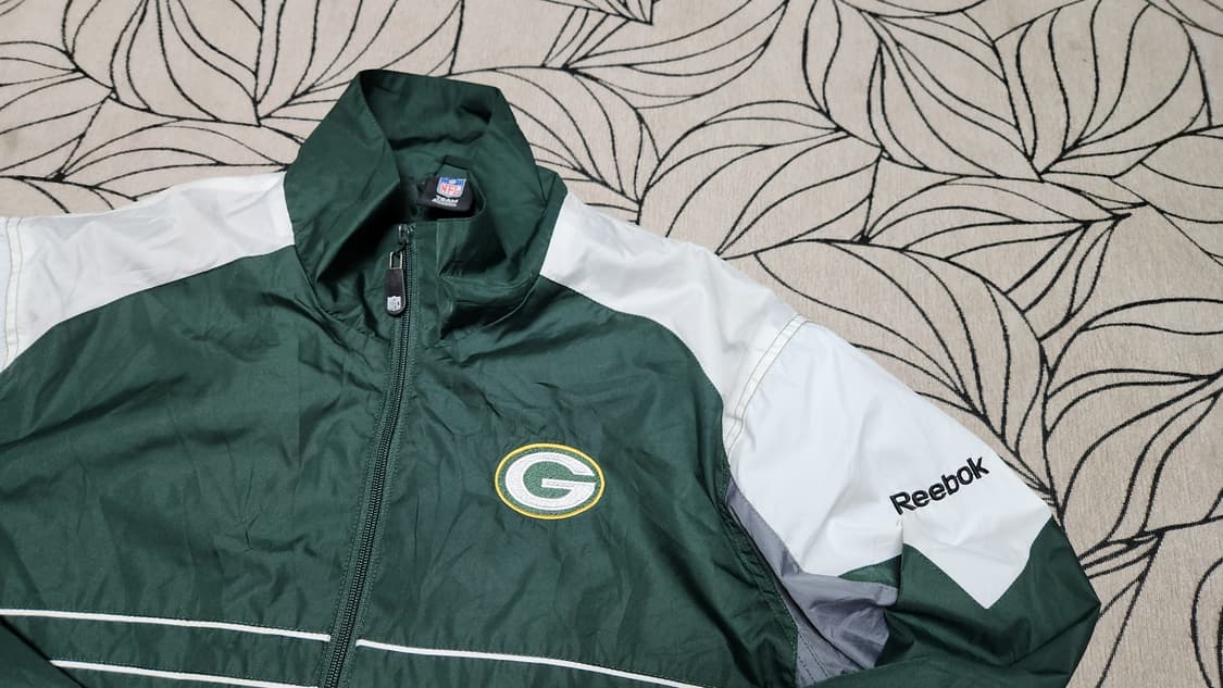 리복 NFL 그린베이 패커스 팀 자켓 XL 110 상품이미지2