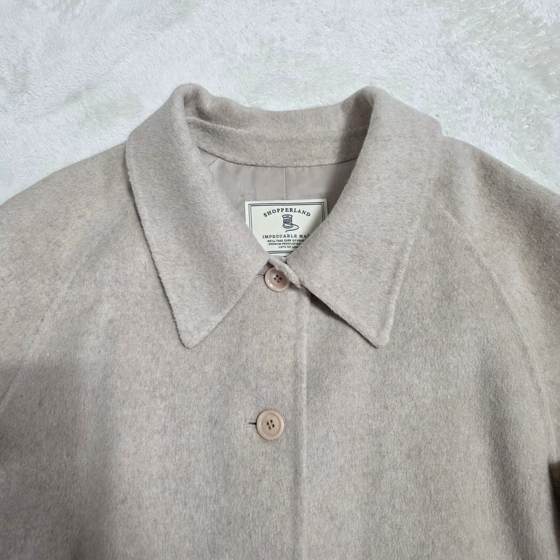 (F)여성 쇼퍼랜드 핸드메이드 울 자켓 상품이미지2