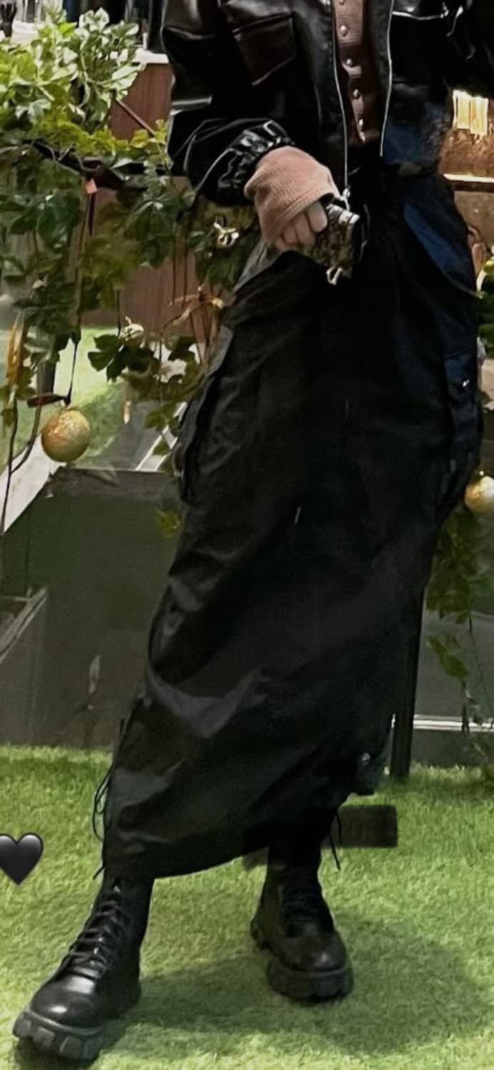 마땡킴 카고 롱스커트 상품이미지2