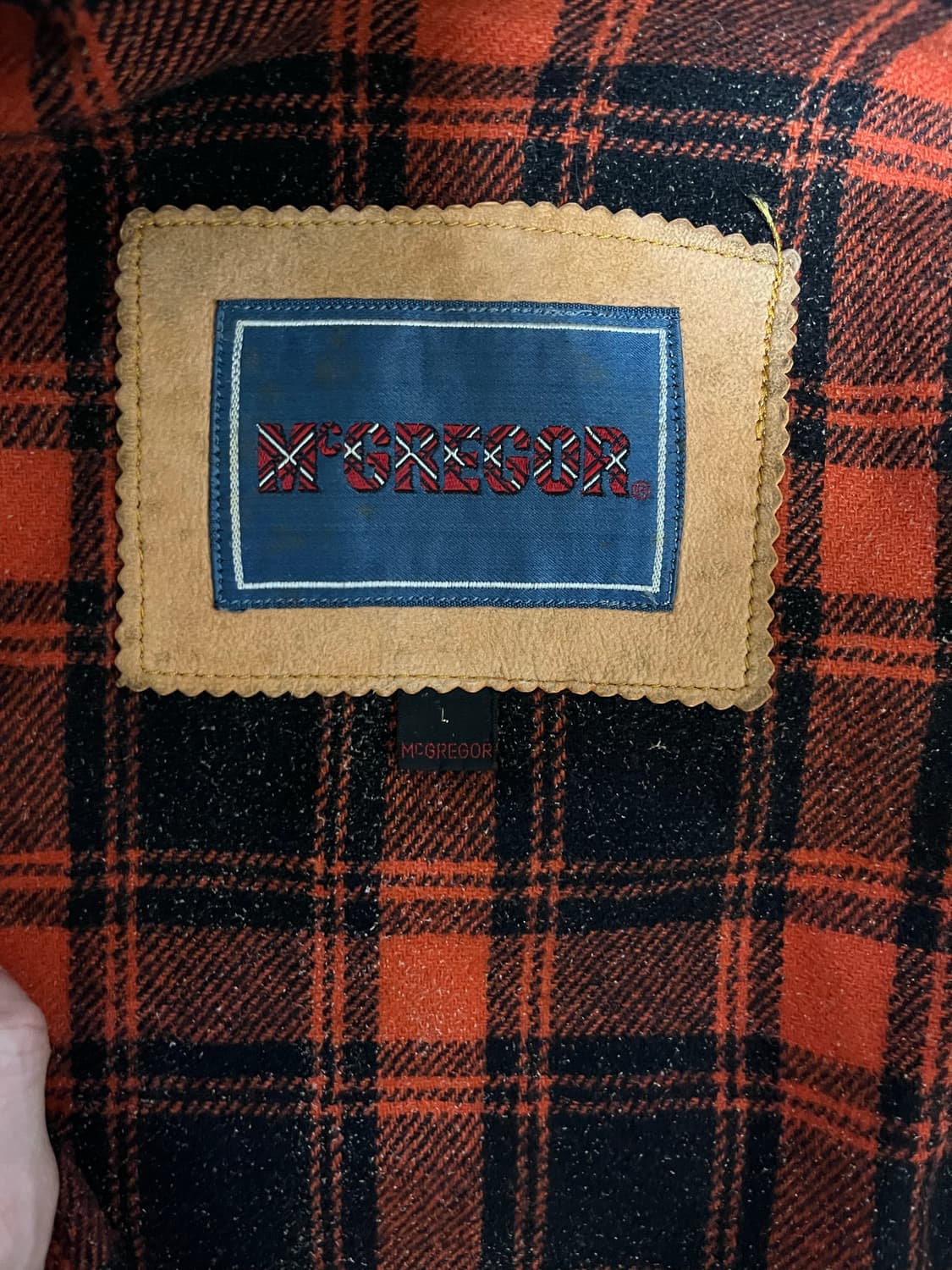 맥그리거 빈티지 스웨이드 자켓 상품이미지4