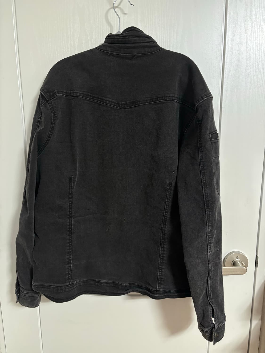 vintage black denim jacket 상품이미지2