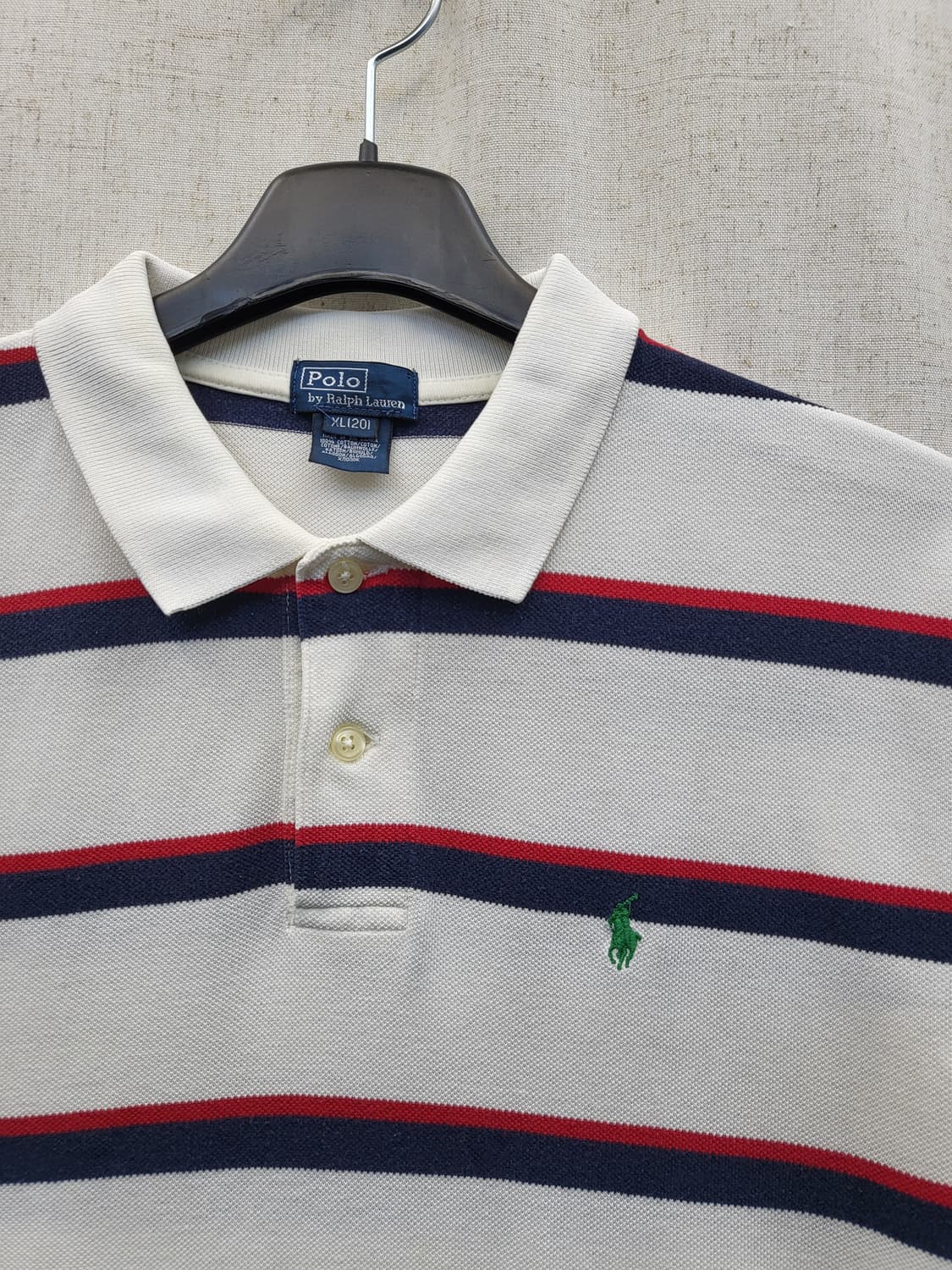 폴로 랄프로렌 스트라이프 반팔 카라티 상품이미지3