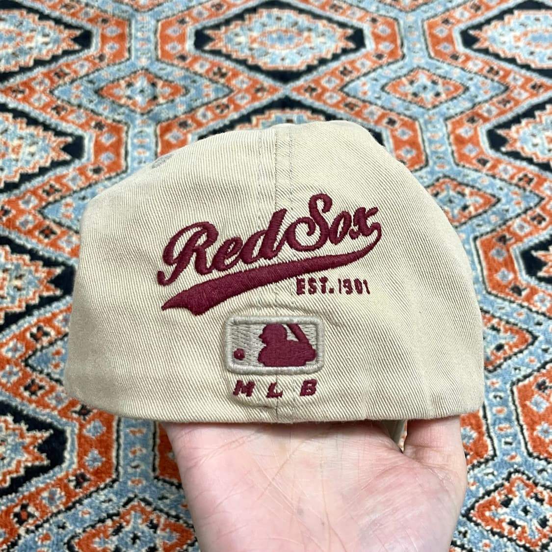 MLB 보스톤 베이지 볼캡 호칭55(xs-s) 상품이미지2