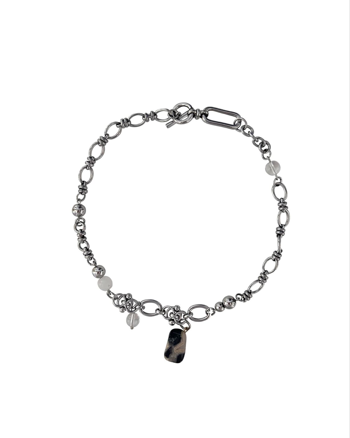Marble stone necklace 상품이미지1