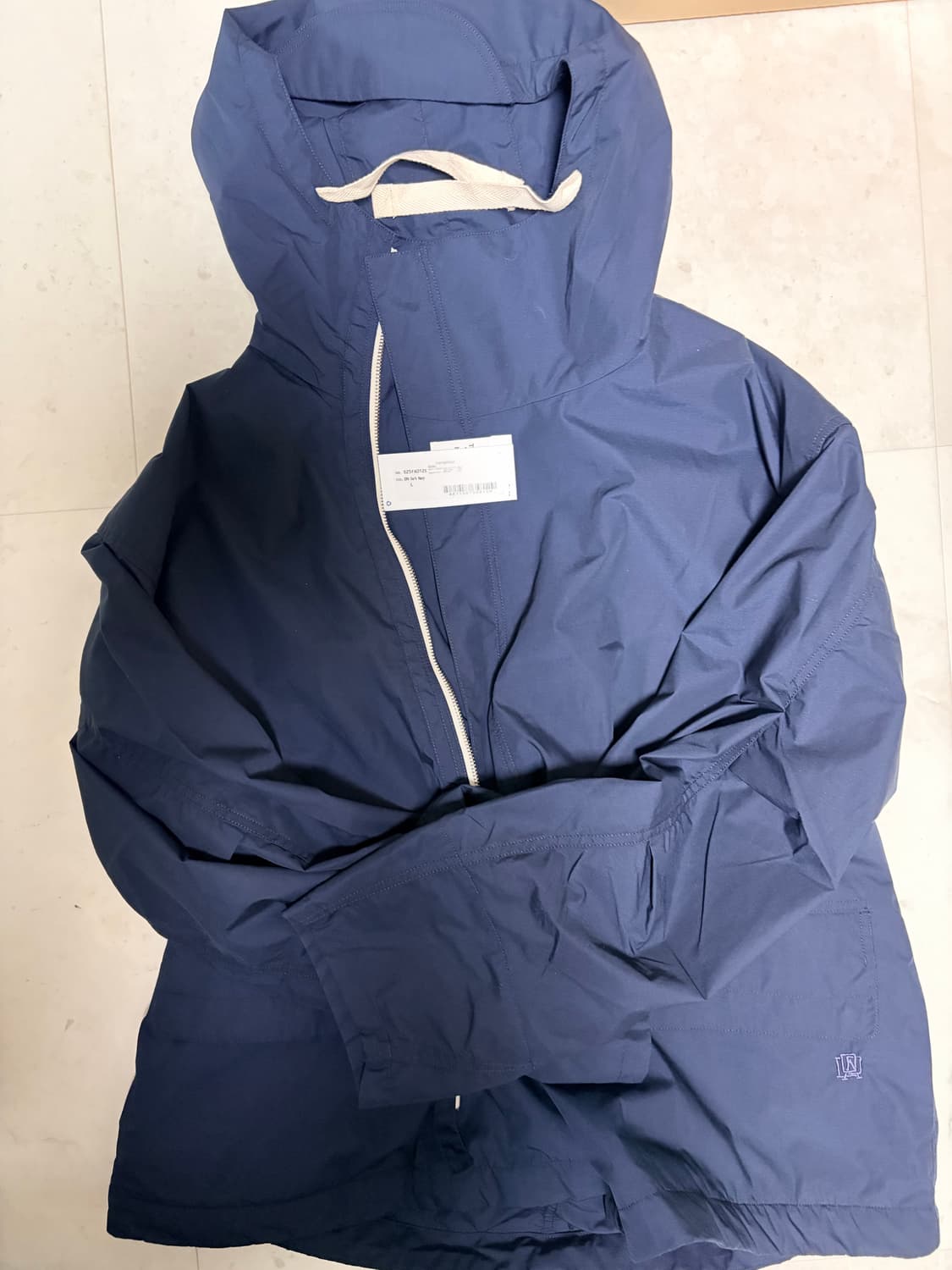 나나미카 후드덱 자켓 네이비L 상품이미지1