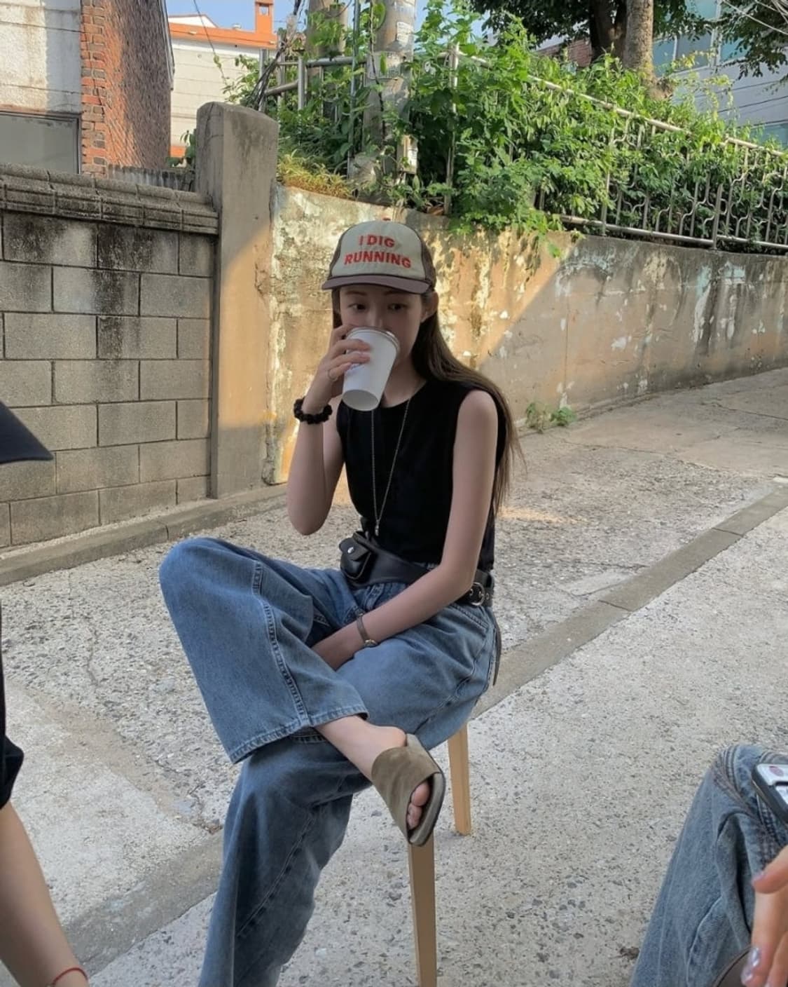 알렉스 조노 러닝 트러커 햇 모자 OG 브라운 상품이미지8