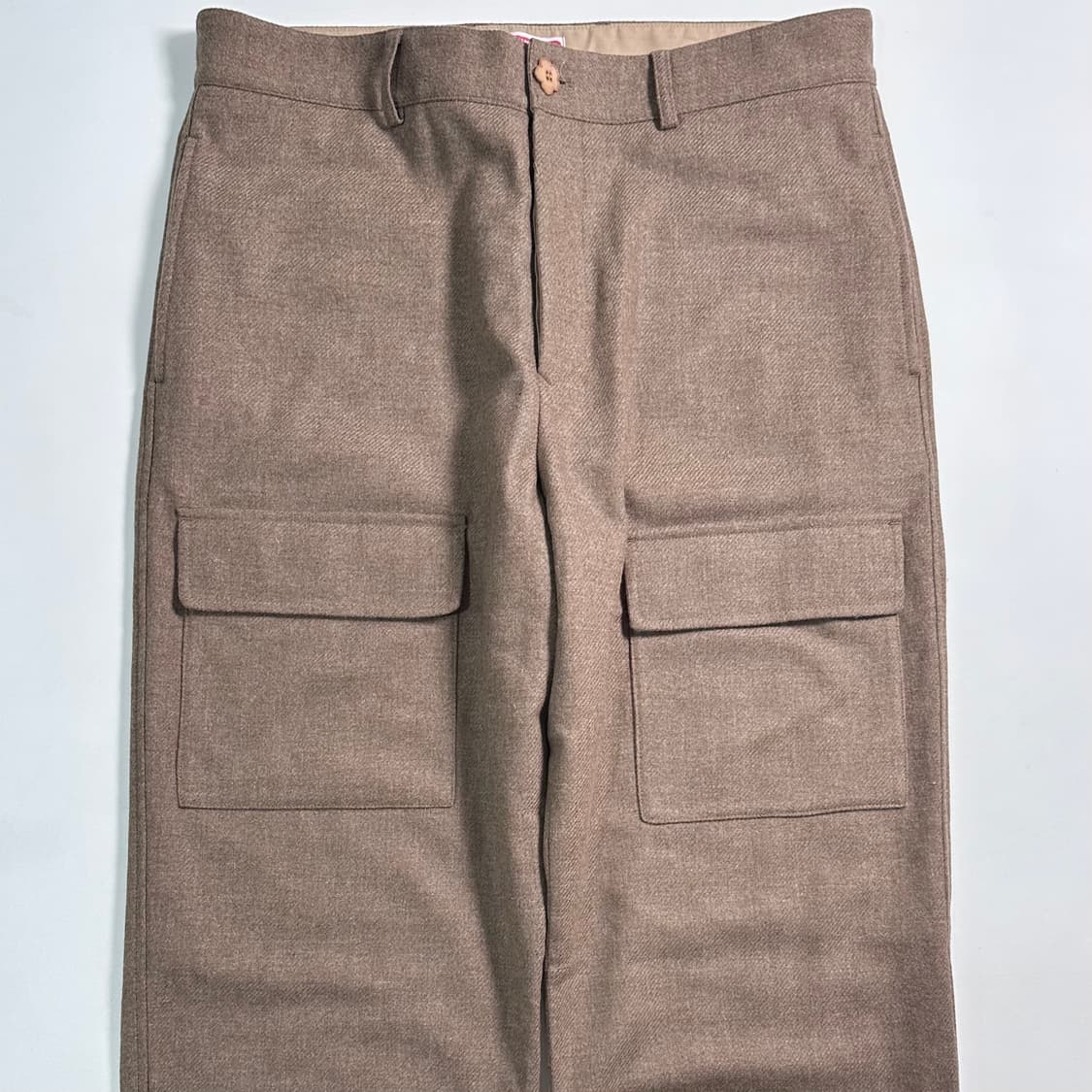 겐조 로고 패치 울 카고팬츠 상품이미지1