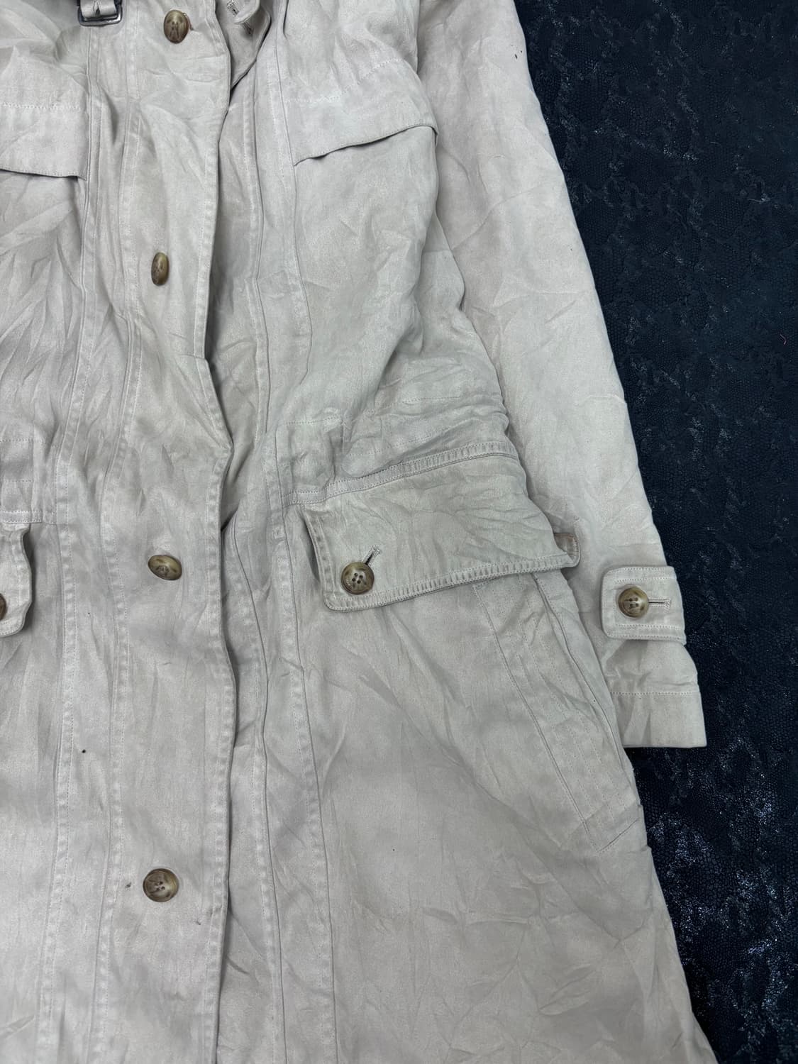 “Playboy” Minimal Mood Long Coat Jacket 상품이미지5