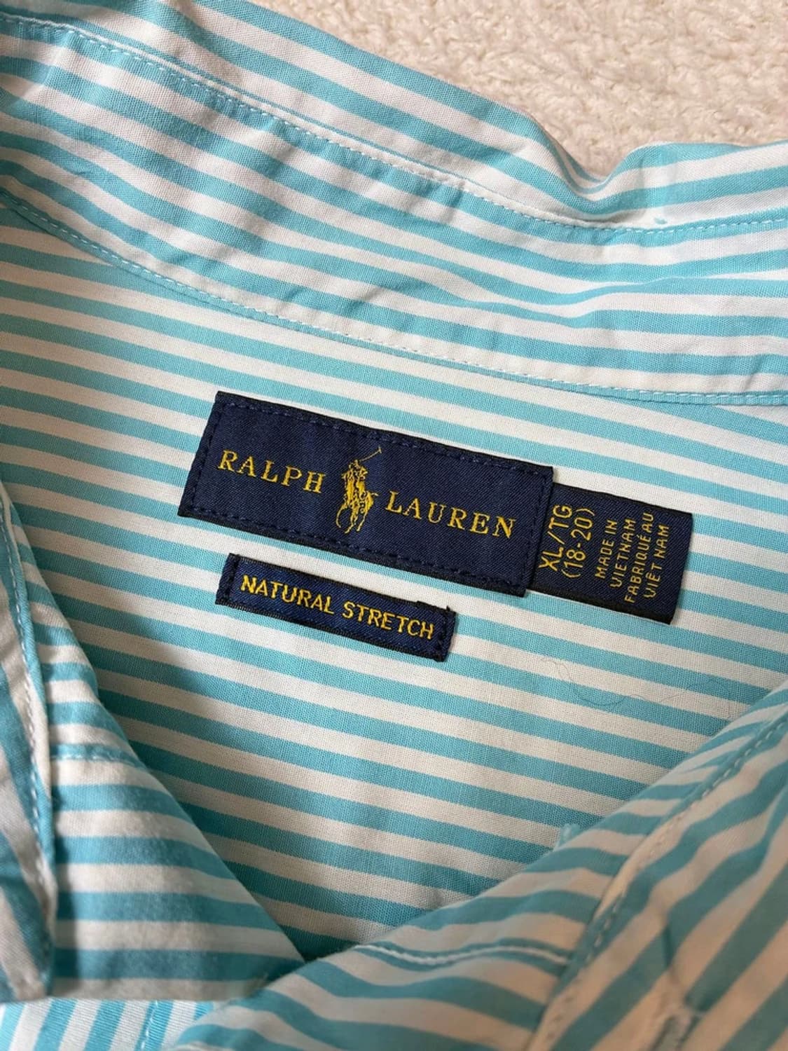 폴로 랄프로렌 핑크 포니 스트라이프 셔츠 PN7366 상품이미지7