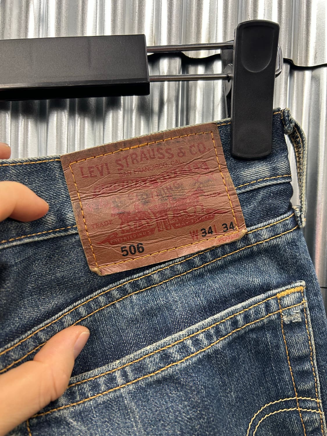 리바이스 스트라우스 빈티지 워싱 데님 상품이미지5