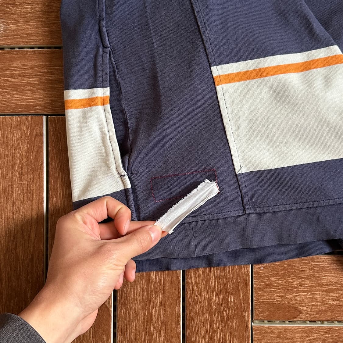 Old Vans border striped sweats 상품이미지7