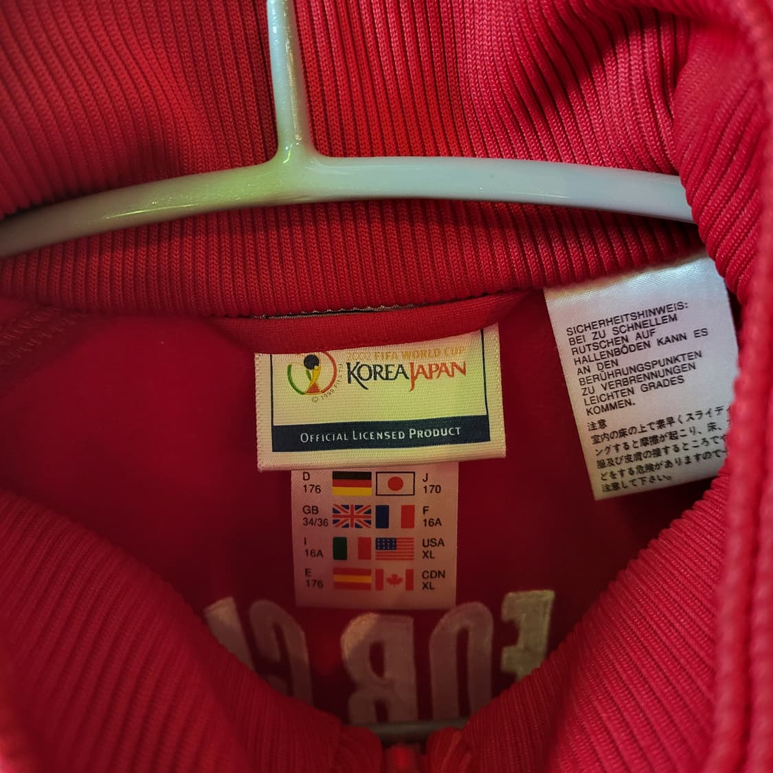 00s 2002 월드컵 기념 아디다스 져지 상품이미지4