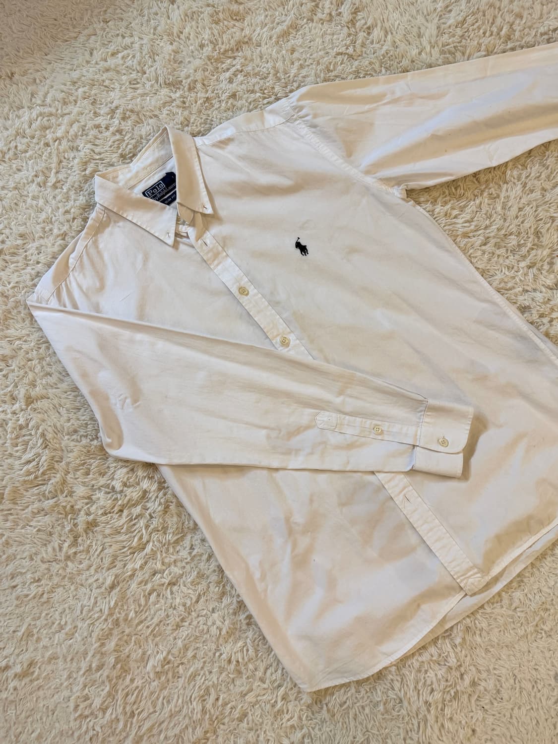 폴로 랄프로렌 화이트 Slim Fit 상품이미지3