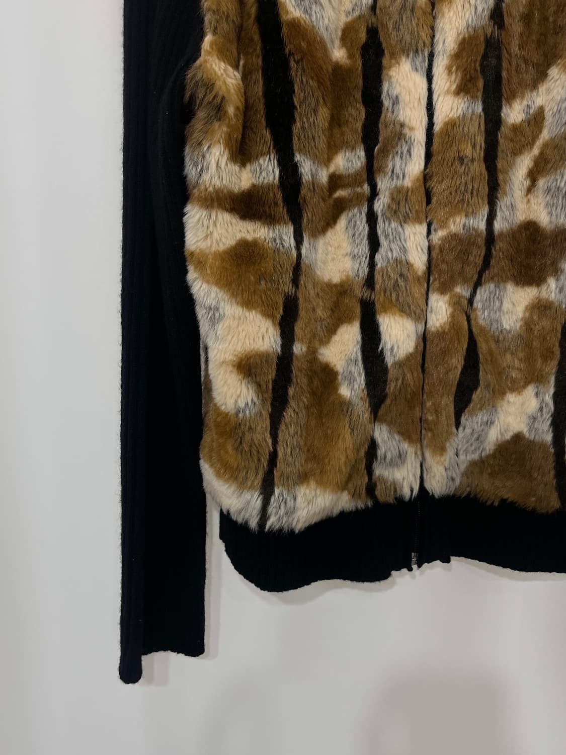 KRIZIA faux fur trim cardigan  상품이미지4