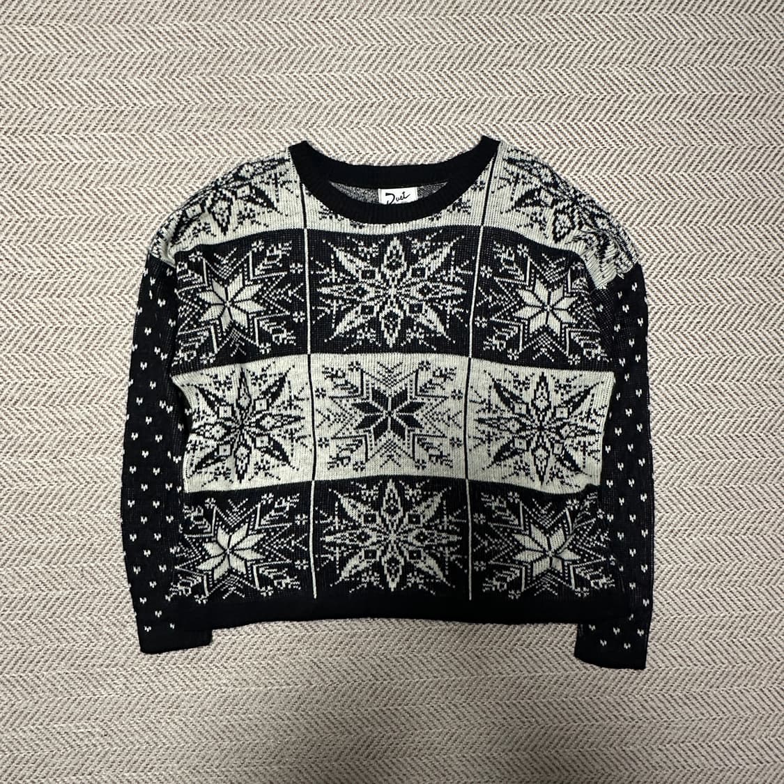 VINTAGE usa made knit sweater 상품이미지1