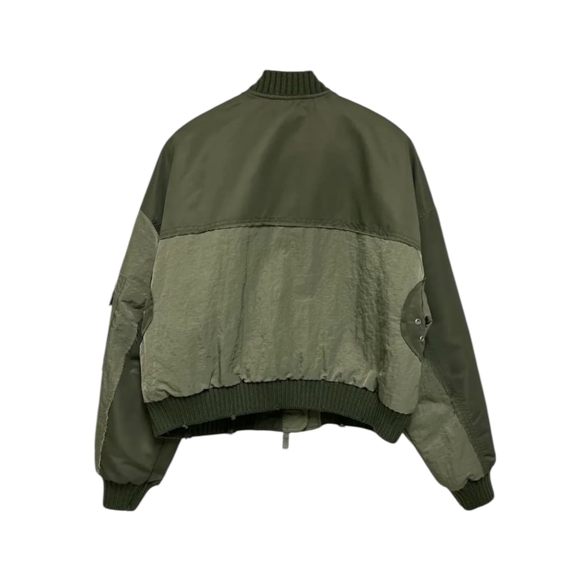 자라 패치워크 MA-1 봄버 자켓 상품이미지2