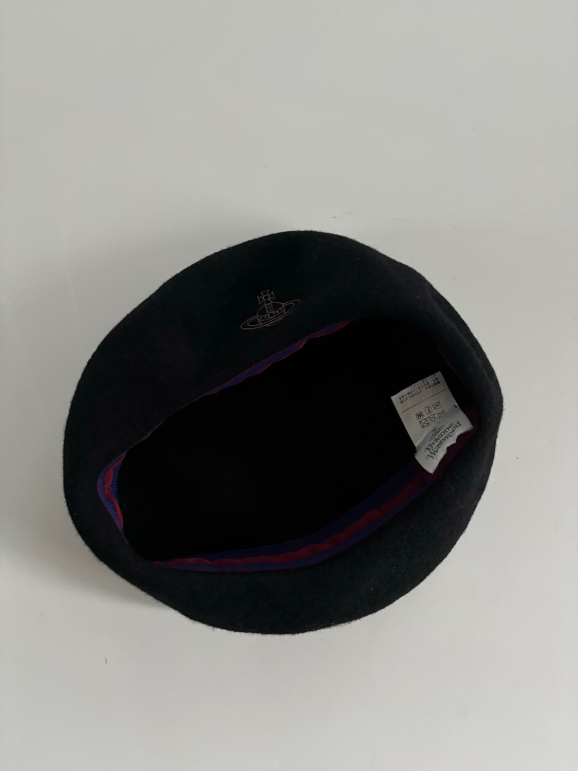 Vivienne Westwood 비비안웨스트우드 블랙 울 베레모 상품이미지3