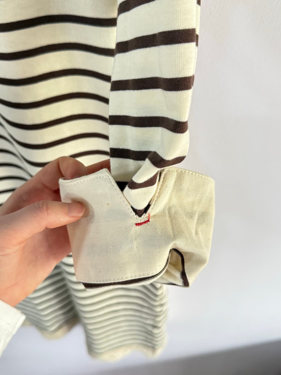 일본빈티지 레이스 줄무늬 원피스 상품이미지6