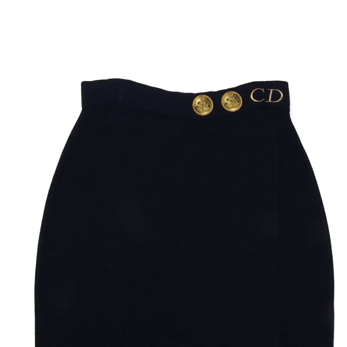 크리스챤 디올 Christian Dior Gold Button Skirt 상품이미지2