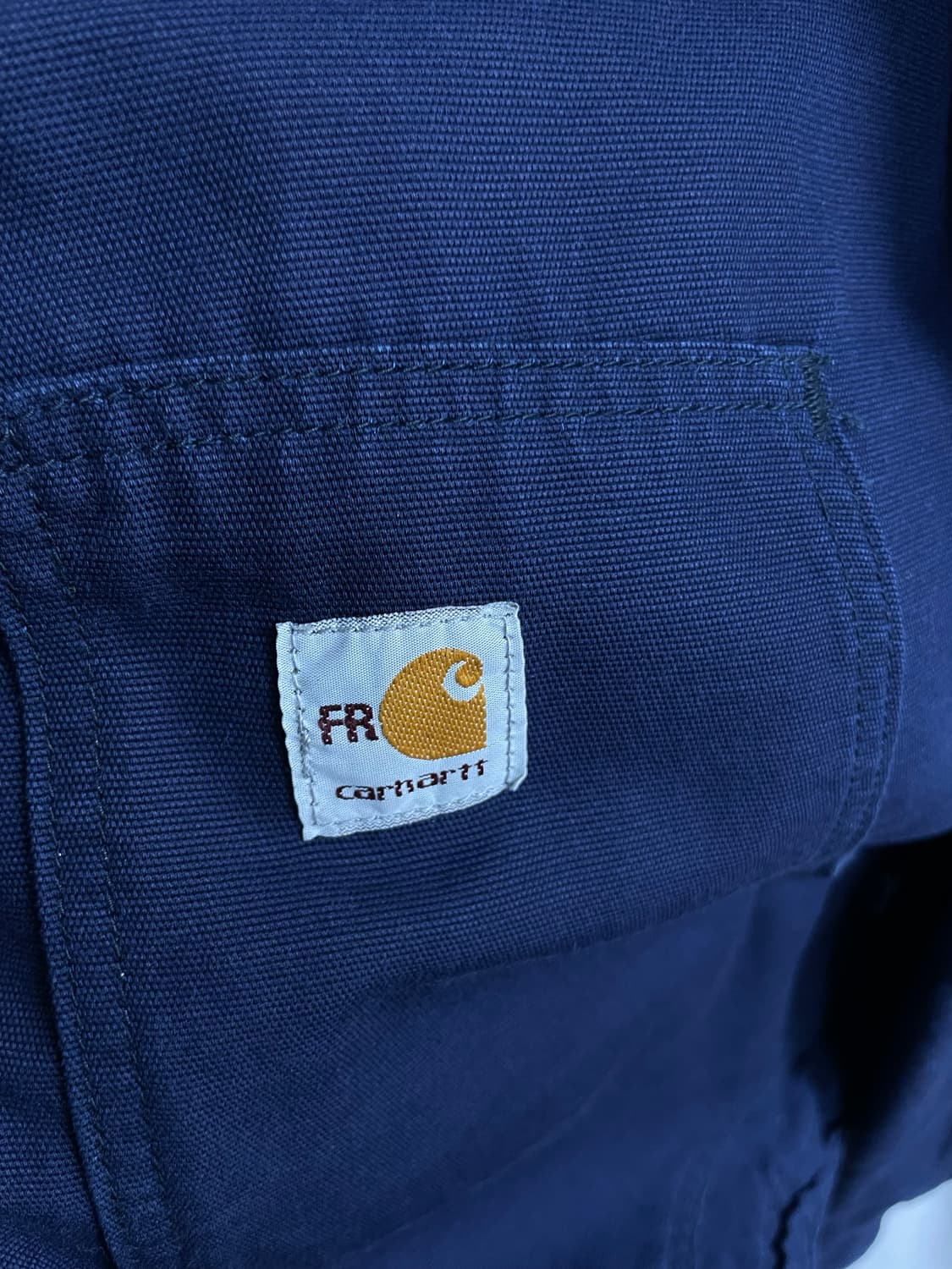 칼하트 FR 워크 자켓 네이비 2XL 상품이미지5