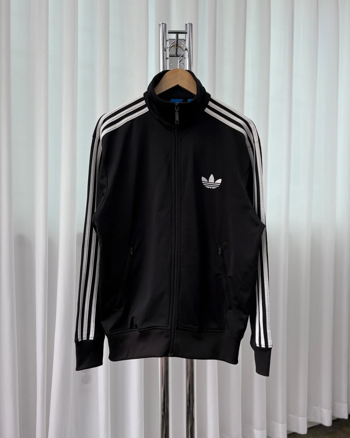 [2XL]아디다스 구형 파이어버드 블랙 트랙탑 져지 상품이미지2