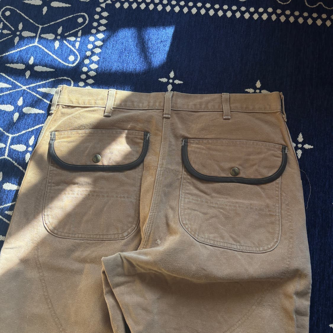 90s 칼하트 더블니 헌팅 팬츠 상품이미지4