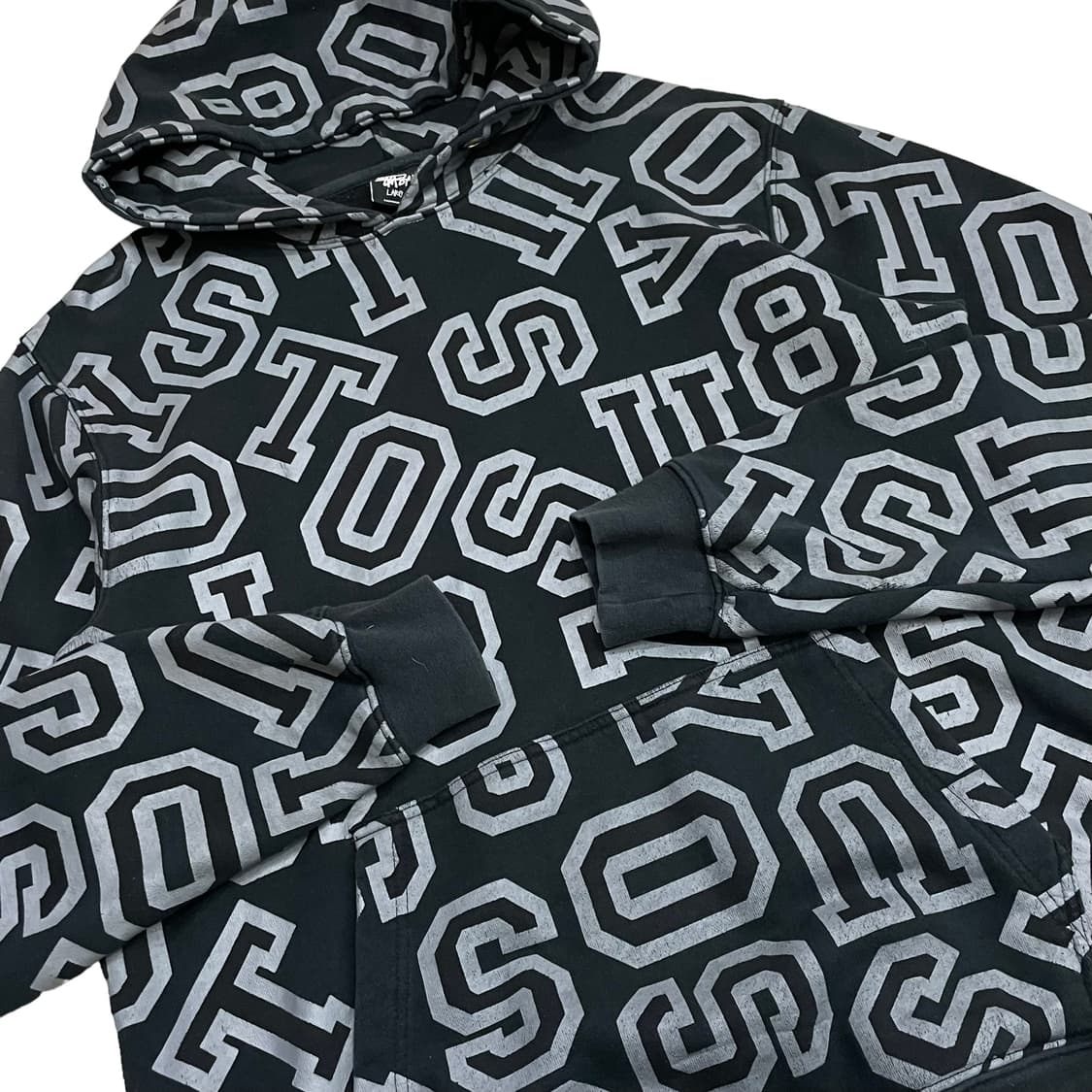 (L) 스투시 멀티로고 후드티 상품이미지3