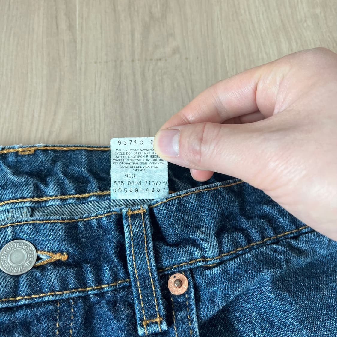 [34X30] 90s 빈티지 리바이스 569 made in usa 상품이미지3