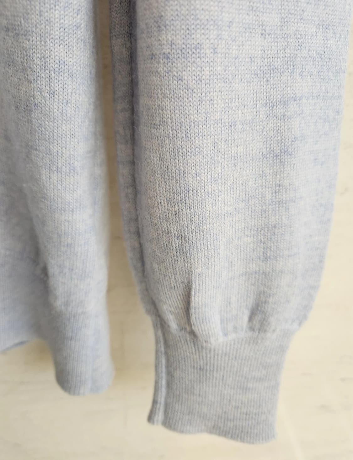 (멜란지 스카이블루 판매)제이린드버그 여성 스웨터 XS사이즈 상품이미지4