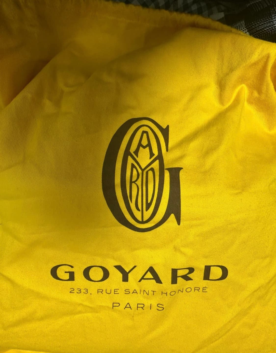 고야드 하디백 블랙 속지갑 파우치 없음 상품이미지4