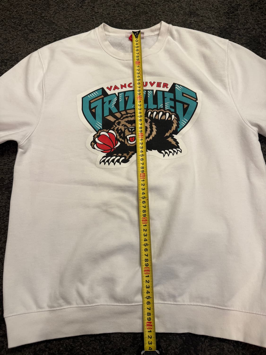 (XL) 미첼엔네스 NBA 빈티지 밴쿠버 그리즐리스 크루넥 맨투맨 상품이미지3