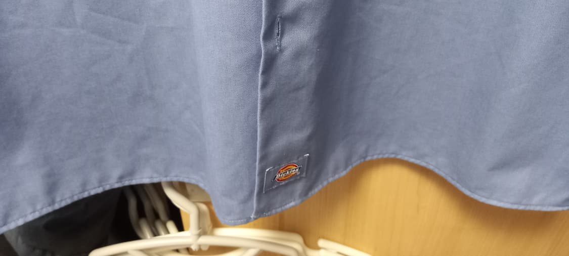 디키즈 1574 반팔 워크셔츠 걸프블루 2XL 상품이미지4