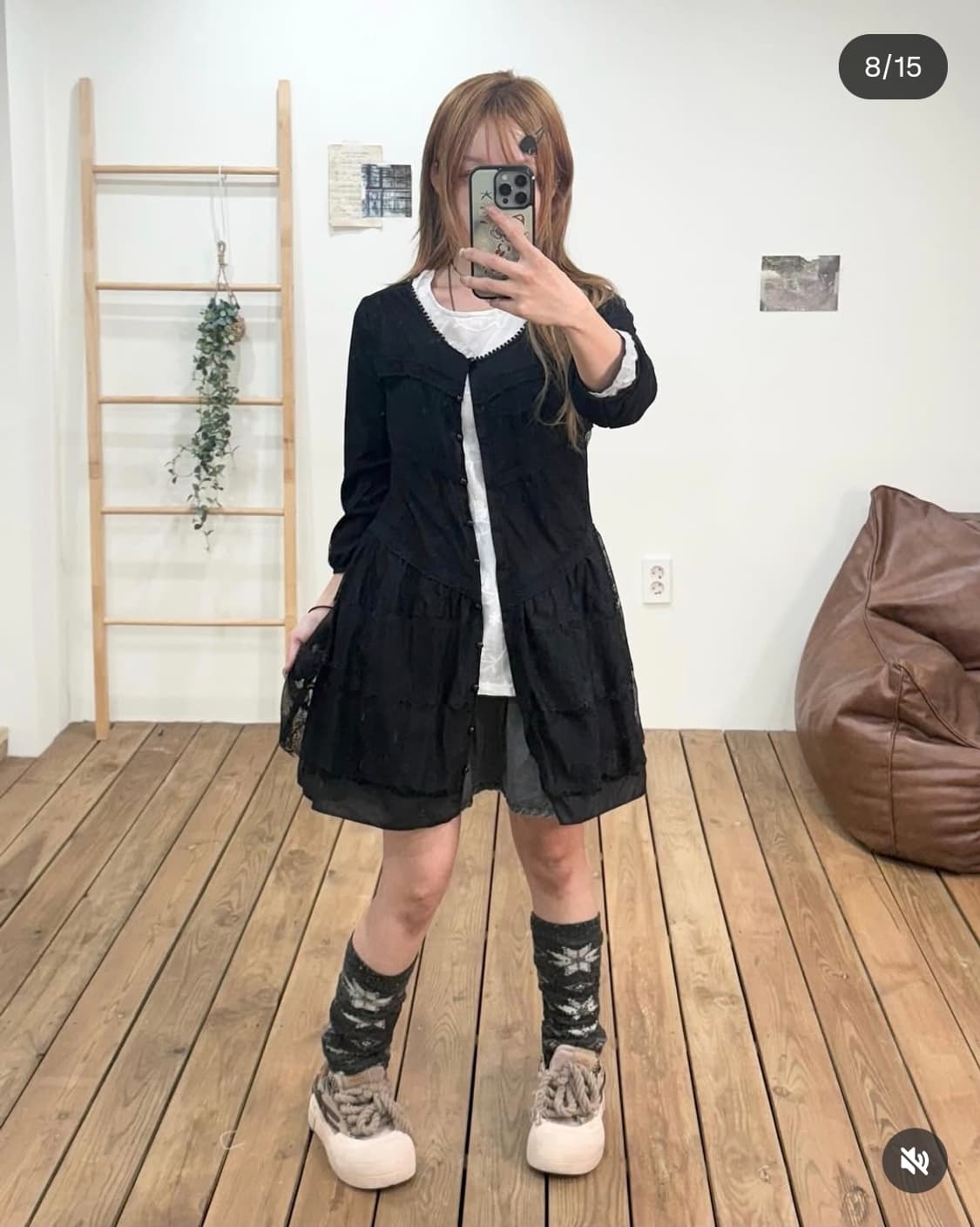 도쿄모리 무채색모리 모리걸 코디 판매합니다!! 엑시즈팜 상품이미지4