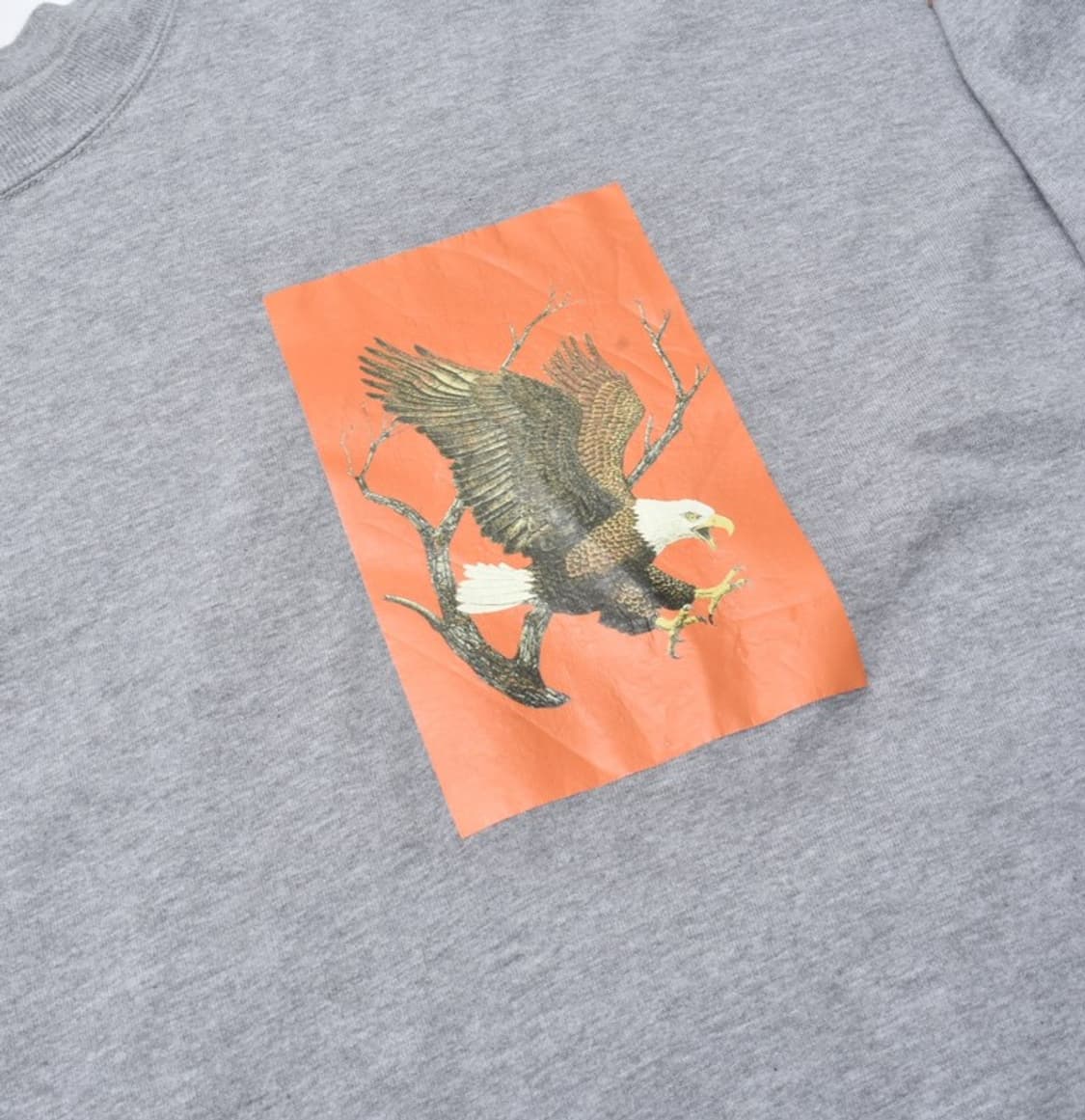 지에다 배색 프린팅 패치 긴팔 롱슬리브 티셔츠 L/S M25042110 상품이미지7