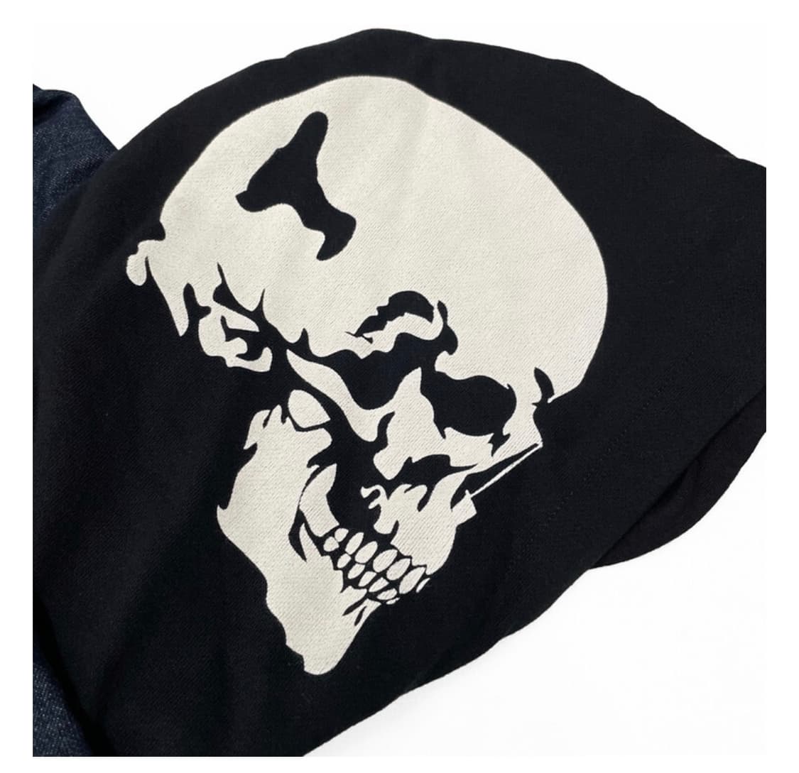 Vanson Leathers 스켈레톤 데님 자켓(후드 탈부착) M 상품이미지6