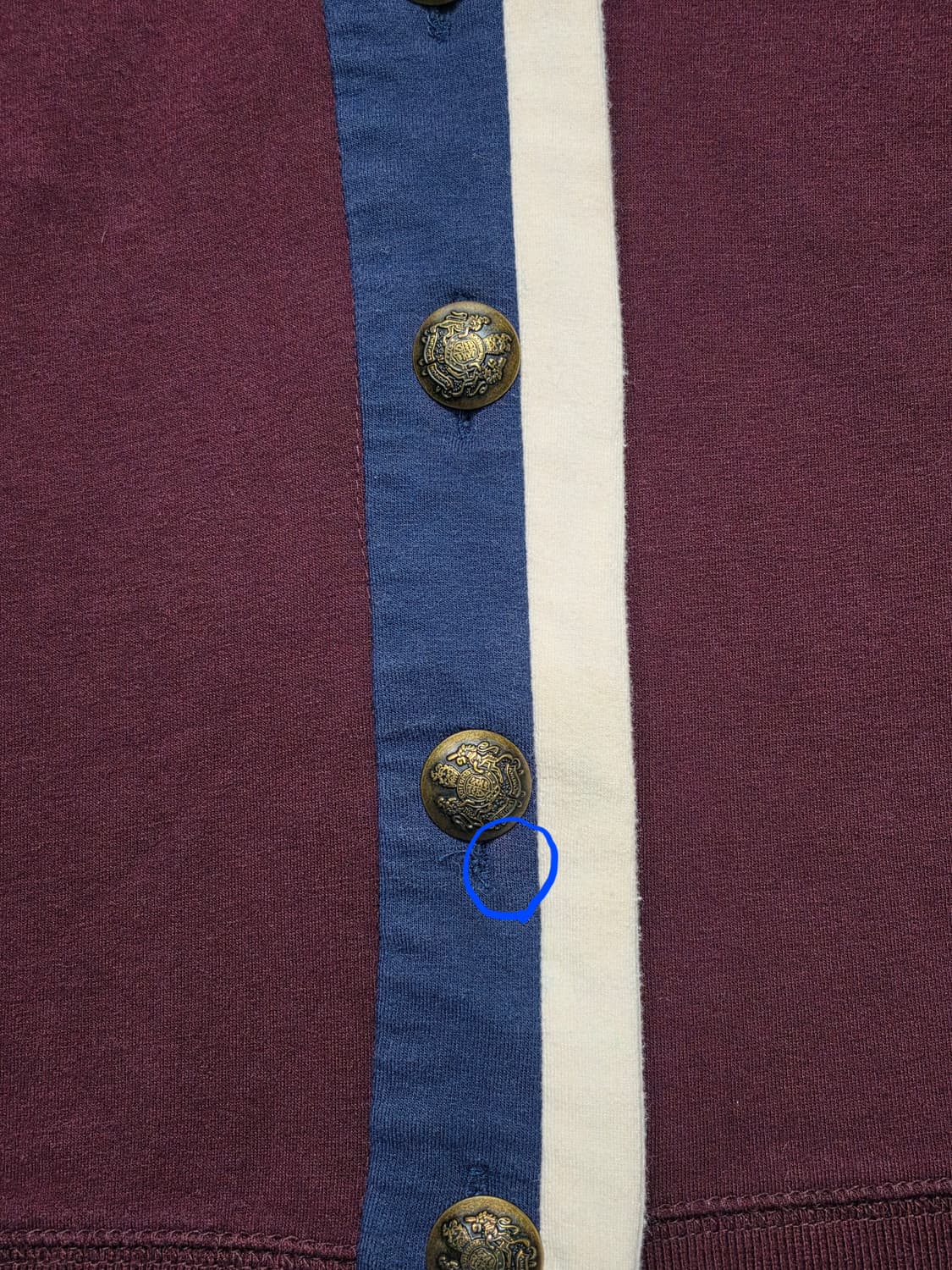 랄프로렌 빈티지 숄카라 버튼 가디건 M 상품이미지6