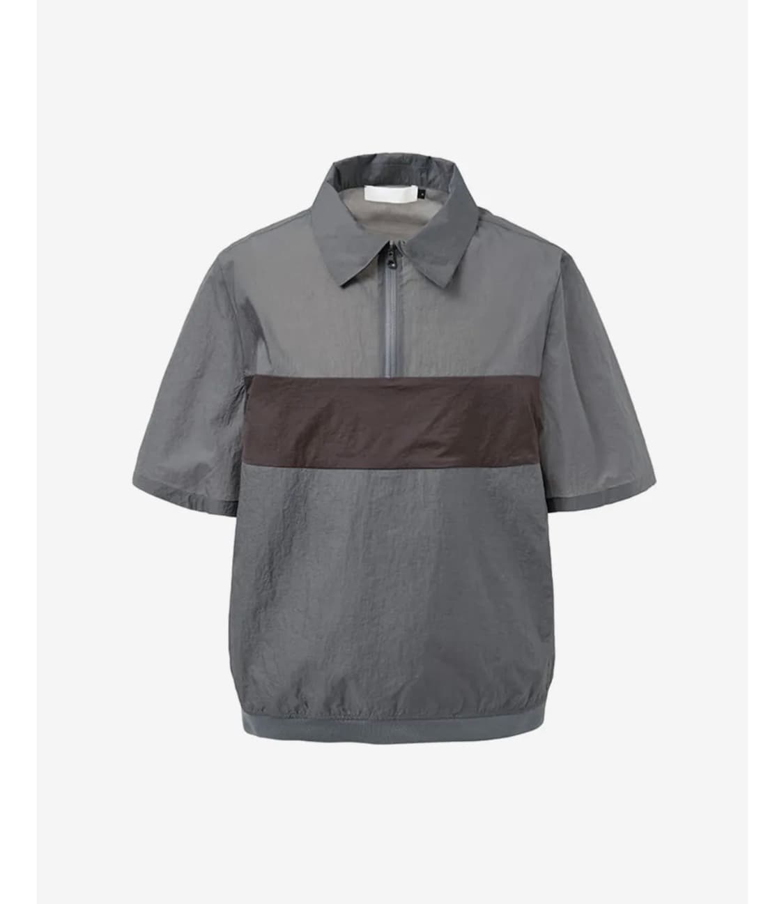 [M] 아모멘토 sheer color block top 상품이미지1