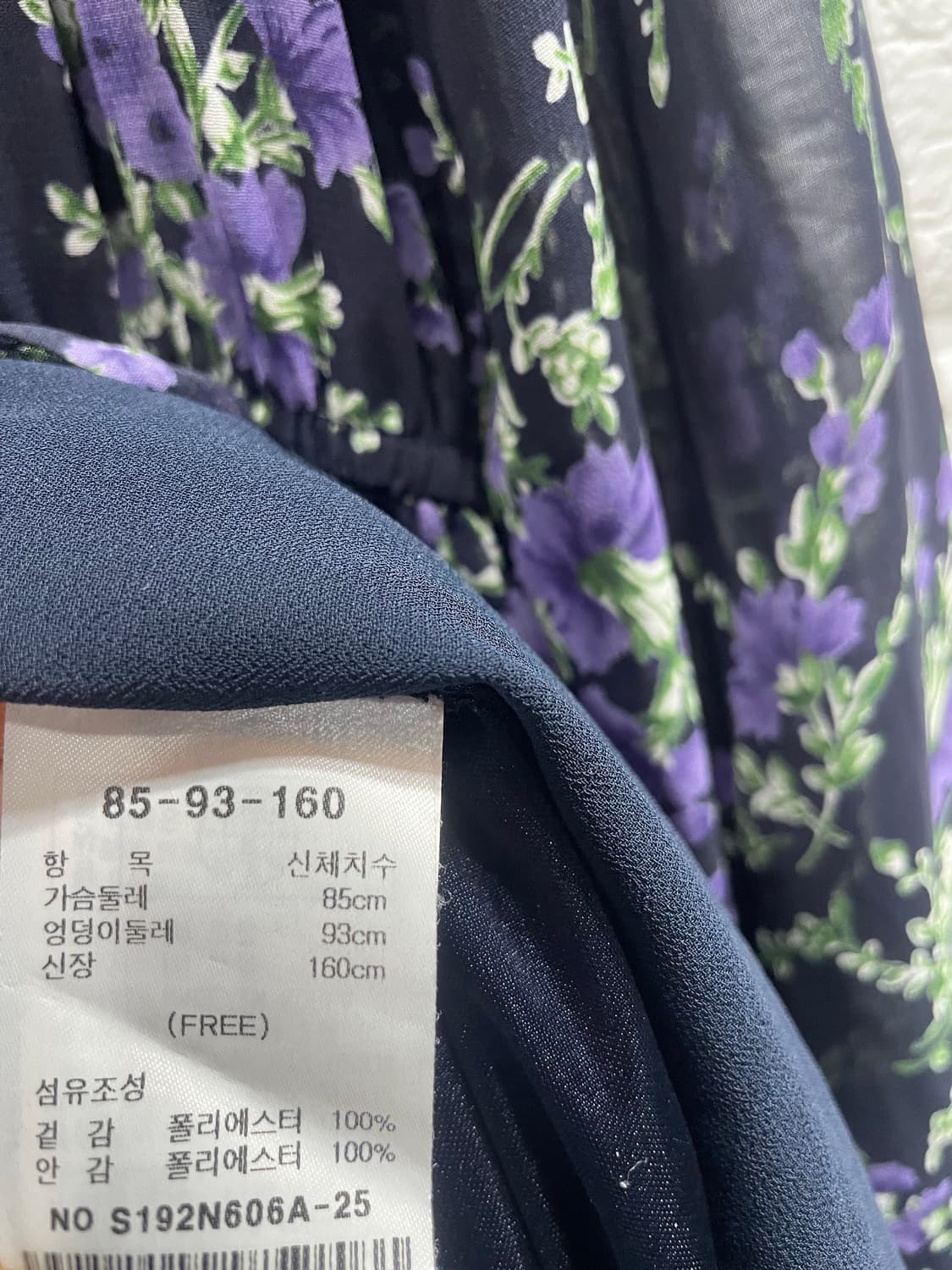 SATIN 샤틴 플라워 쉬폰 롱원피스 데이트룩하객룩 상품이미지4