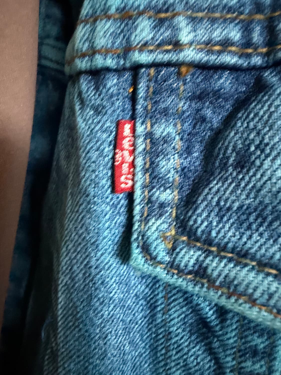 리바이스 청자켓 48사이즈 L 상품이미지3