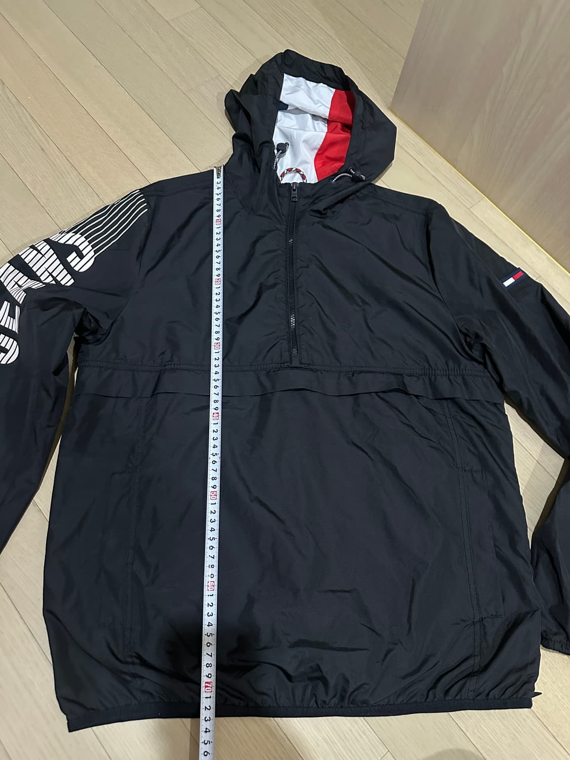 타미힐피거 타미진스 아노락 하프집업 후드자켓 M 상품이미지3