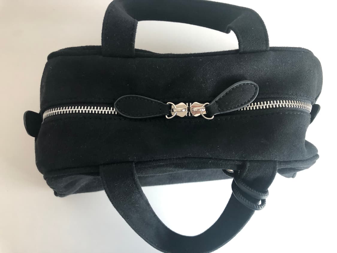 린츠 RINZ 오믈렛백 스웨이드 블랙 상품이미지5